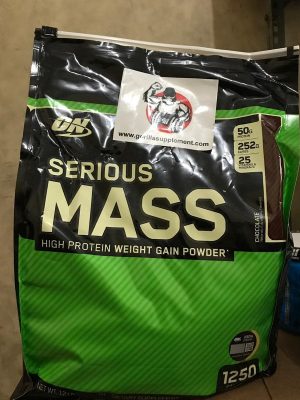 Optimum Nutrition Serious Mass 12 lbs - Weight Gainer