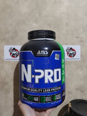ANS N-Pro 4Lbs Lean Protein Whey 50 Serving Chocolate