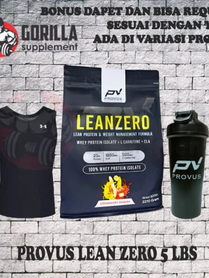 PROVUS Lean Zero 5 Lbs - Whey Protein Isolate + Fatburner - CLA - Carnitine