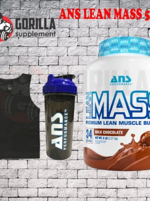 ANS Performance Lean Mass 5LBS 5 lbs 2250 Gram N-mass N mass Mass Gainer Lean Gainer Bulking
