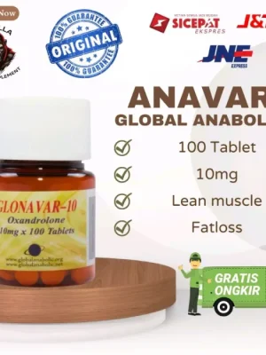 Anavar global anabolic 10mg 100 tablet original made in german