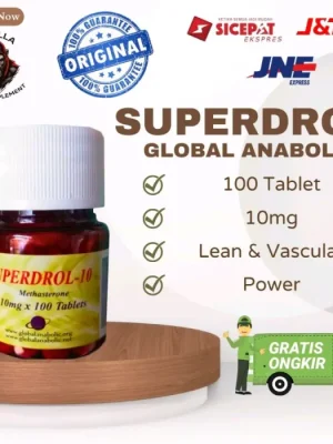 Superdrol global anabolic 10mg 100 tablet original made in german oral masteron