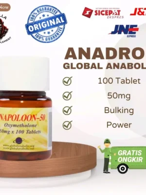 Anadrol global anabolic 50mg 100 tablet original made in german
